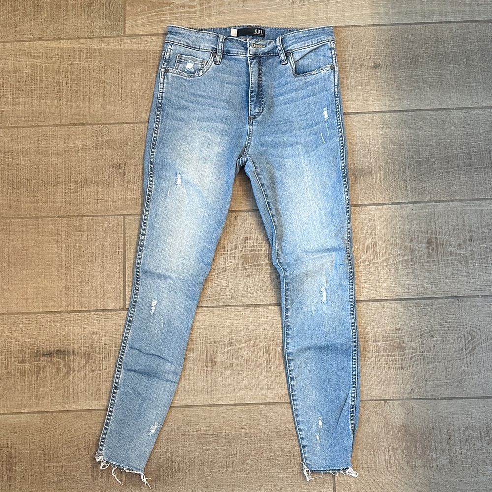 Kut from the Kloth High Rise Connie Fab Ab Ankle Skinny